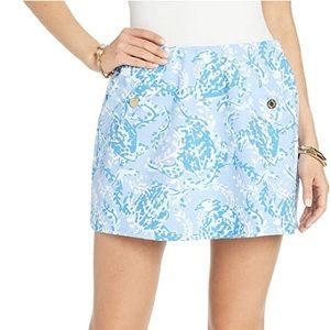 Lilly Pulitzer Madison Skort: Turtley Awesome